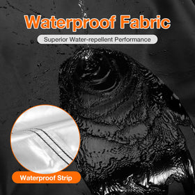 POMER windproof drawstring keeps cover secure in gusts