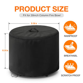 POMER cover top handles enable easy on and off