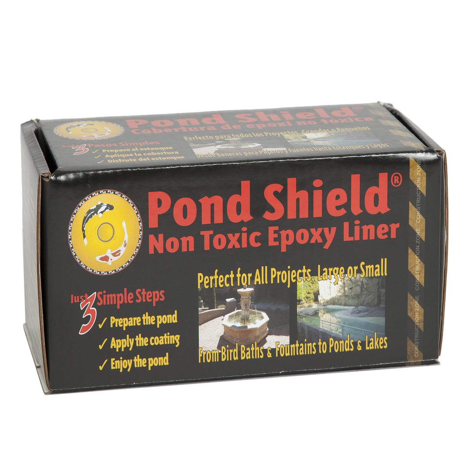 Pond Shield Sky Blue bottle by Pond Armor for non toxic water feature coating