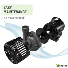 Pond Boss durable, eco-friendly pond pump kit for long-lasting outdoor features
