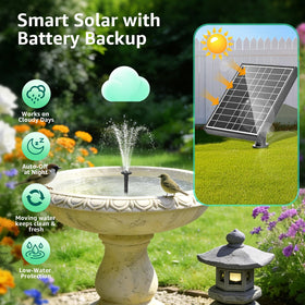PONDIA brushless quiet motor for peaceful garden operation