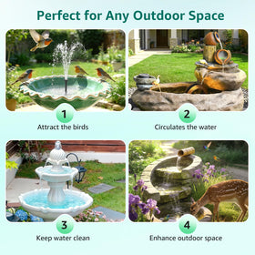 PONDIA dual-layer nozzles offering seven+ spray styles