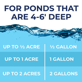 PondValue Ultimate Pond Bacteria being poured into a pond