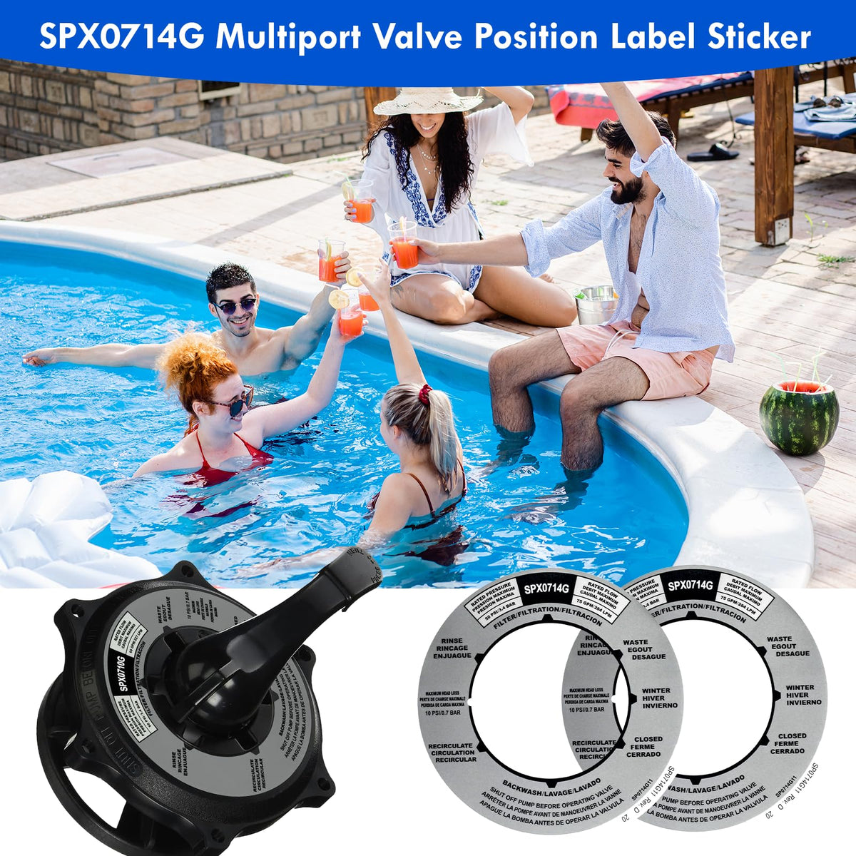 Pongle SPX0714G easy installation guides ensure precise alignment on valves