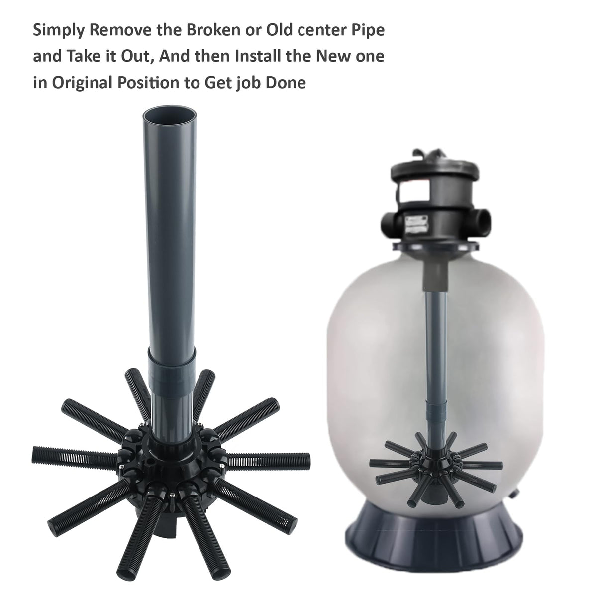 Pongle SX180DA durable plastic material designed for heavy-use pool equipment.