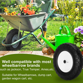 Pontuss universal wheelbarrow and trailer compatibility saves replacement time