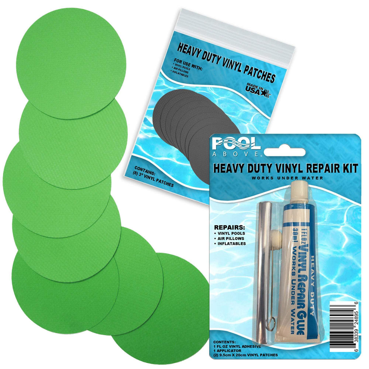 Pool Above vinyl adhesive tube for quick, reliable vinyl repairs