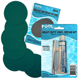 Pool Above vinyl sheets 9.5x20 cm enable lightweight repair options