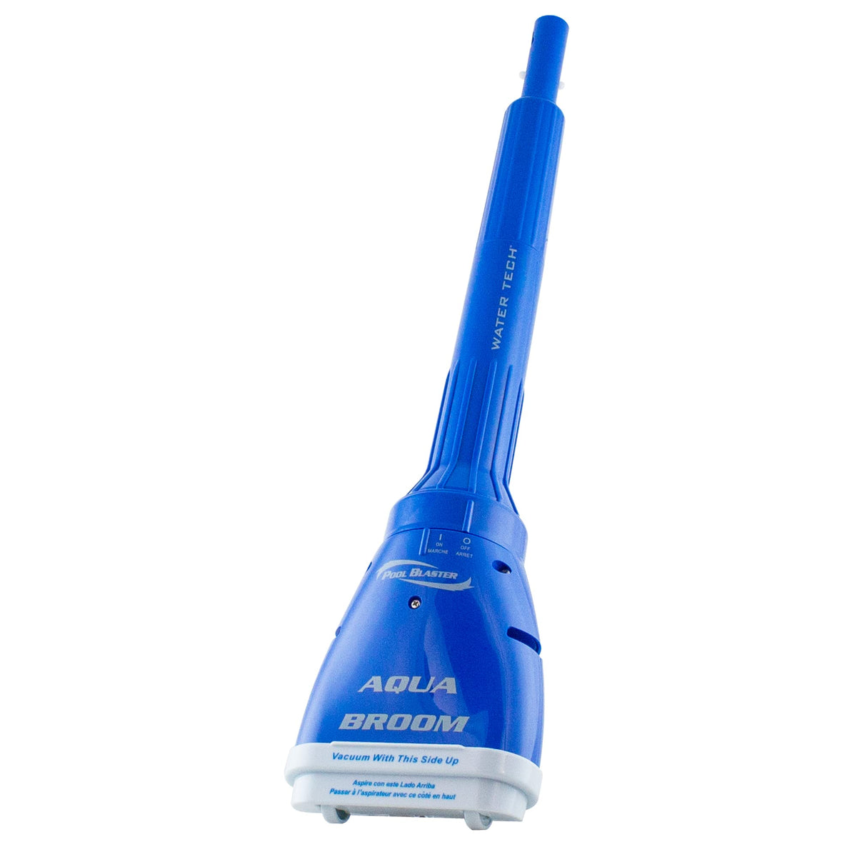 Pool Blaster Aqua Broom handheld use for quick spa cleanup