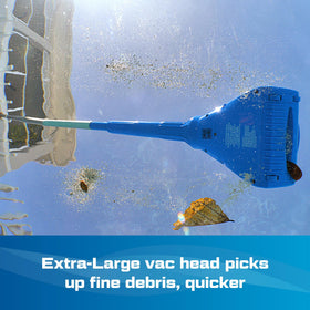 Aqua Broom XL Ultra compatible with standard pool poles