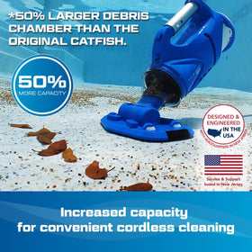 Xtreme Multilayer Filter Bag traps leaves and fine debris for cleaner water