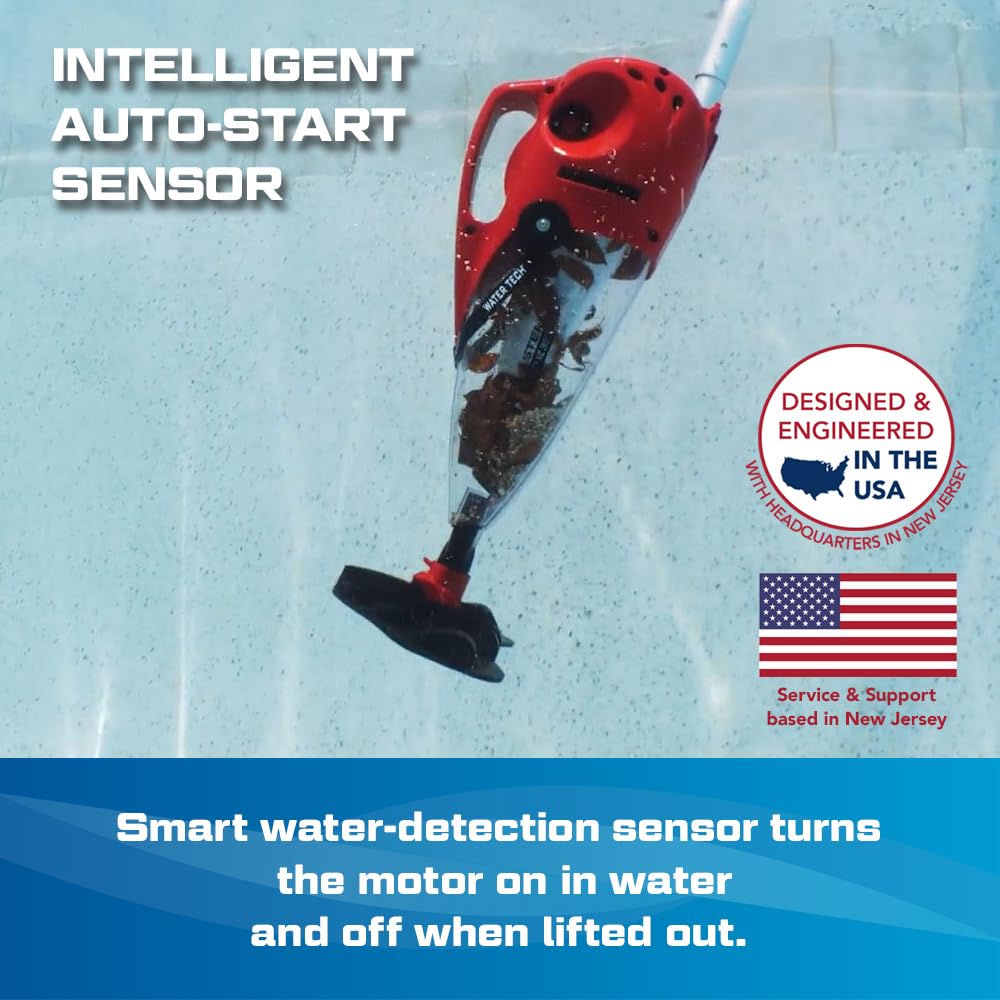 Pool Blaster Pulse XL 350 cordless operation highlights hose-free convenience.