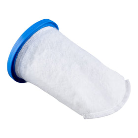 Pool Blaster water tech replacement bag forming water-tight seal.