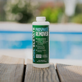 Pool Elevate Phosphate Remover in clear water illustrating improved water clarity.