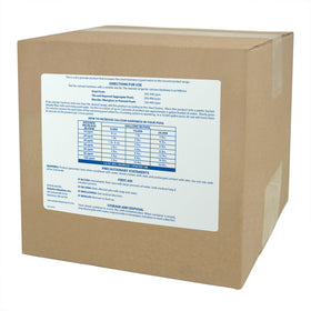 Pool Mate dry granules ready to dissolve for quick hardness increase.