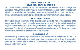 Pool Mate USA Made Concentrated Formula emphasizes trusted, domestic manufacturing for reliable pool care.