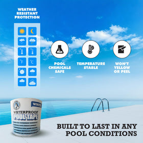 Pool Patch heavy-duty adhesive delivers durable, instant bonds