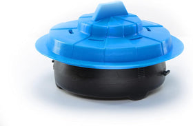 Pool Patrol PA-30 floating unit in pool ready for safety monitoring.