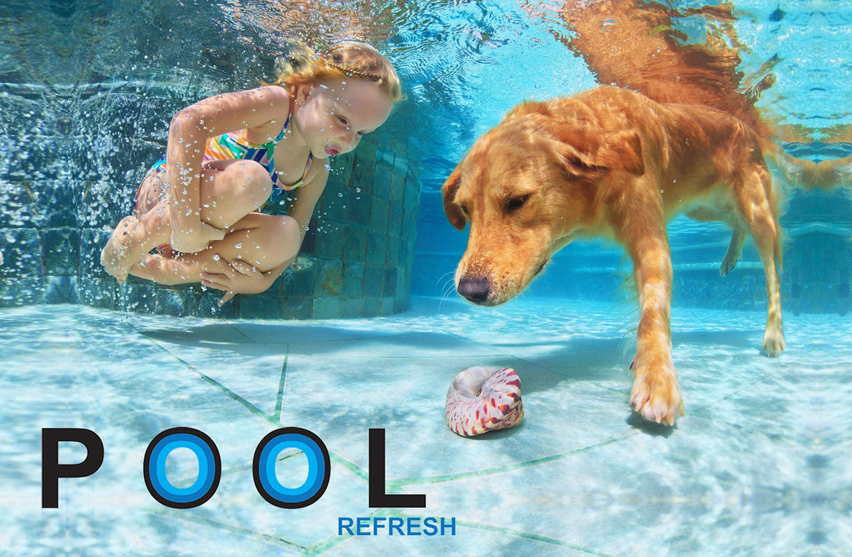 Pool Refresh neutral formula works with existing water chemistry without altering balance.