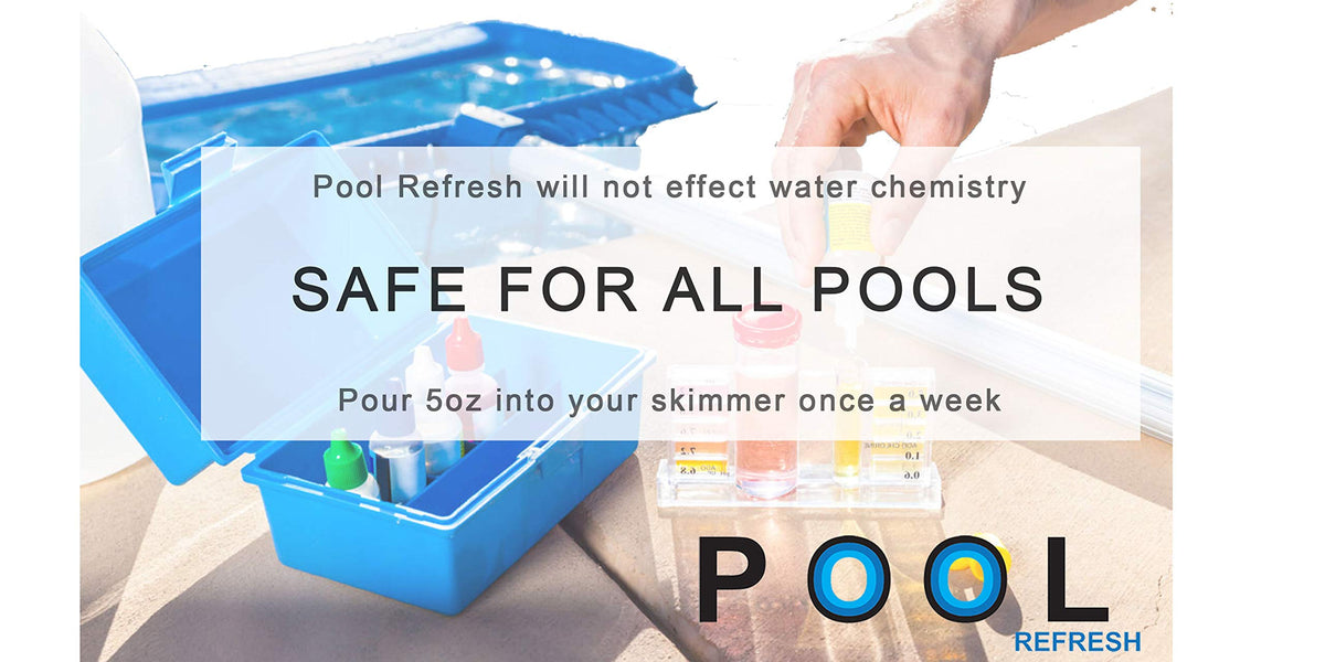 Pool Refresh soft skin after swim scene emphasizes moisturizing effect.