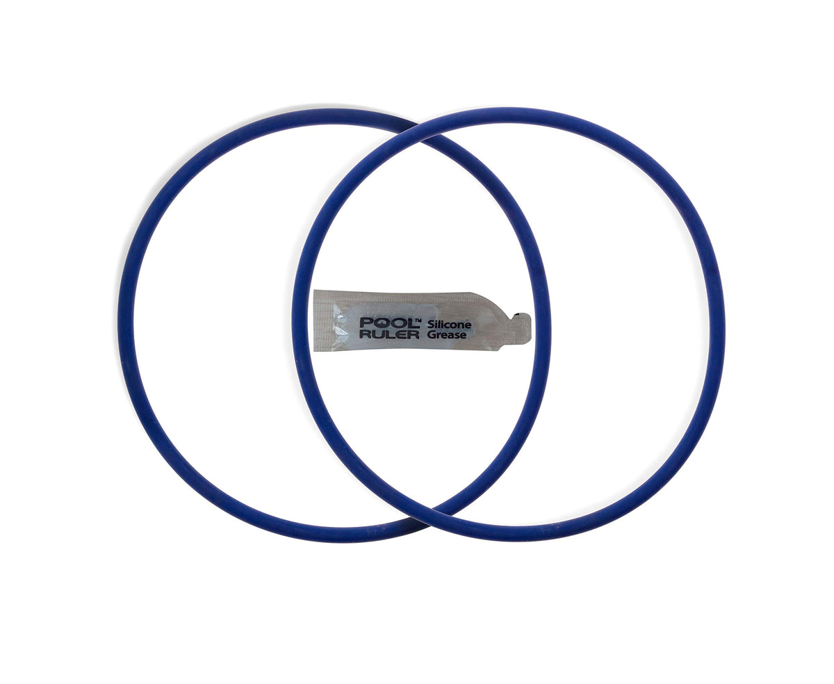 Pool Ruler CLX200K two-pack o-rings with free lubricant for chlorine-resistant seals.