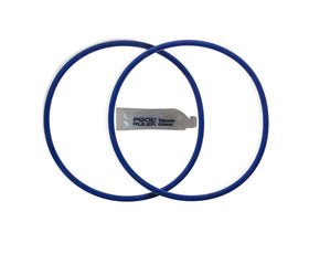 Pool Ruler CLX200K two-pack o-rings with free lubricant for chlorine-resistant seals.
