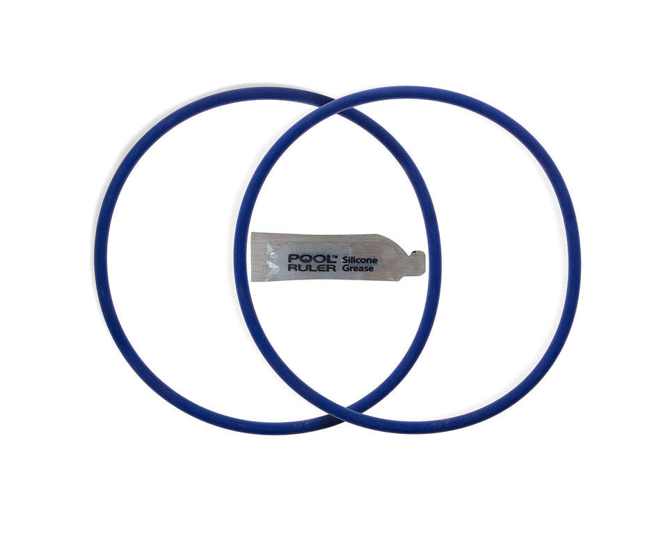 Pool Ruler CLX200K two-pack o-rings with free lubricant for chlorine-resistant seals.