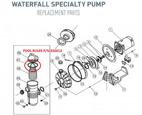 Pool Ruler compatible pumps list highlights IntelliFlo, WhisperFlo, and Waterfall models.