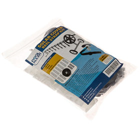 Pool Ruler universal fit demonstrates compatibility with 10 to 24 ft reels
