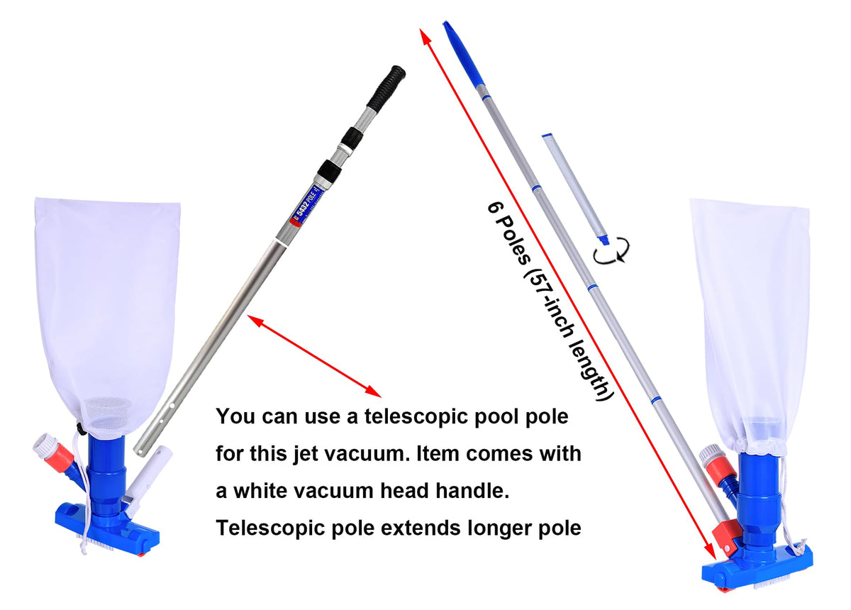 Pool Supply Town portable cleaner used with garden hose for pool cleaning
