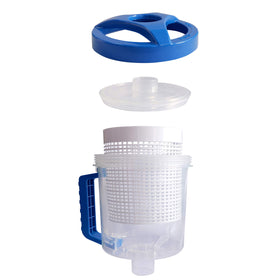 Pool Supply Town see-through Lexan lid lets you spot full basket at a glance