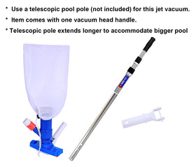 Pool Supply Town vacuum debris bag captures leaves and dirt for easy disposal