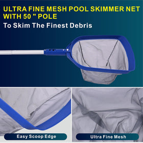 Poolaza 3-in-1 cleaning kit enables convenient all-in-one pool maintenance.