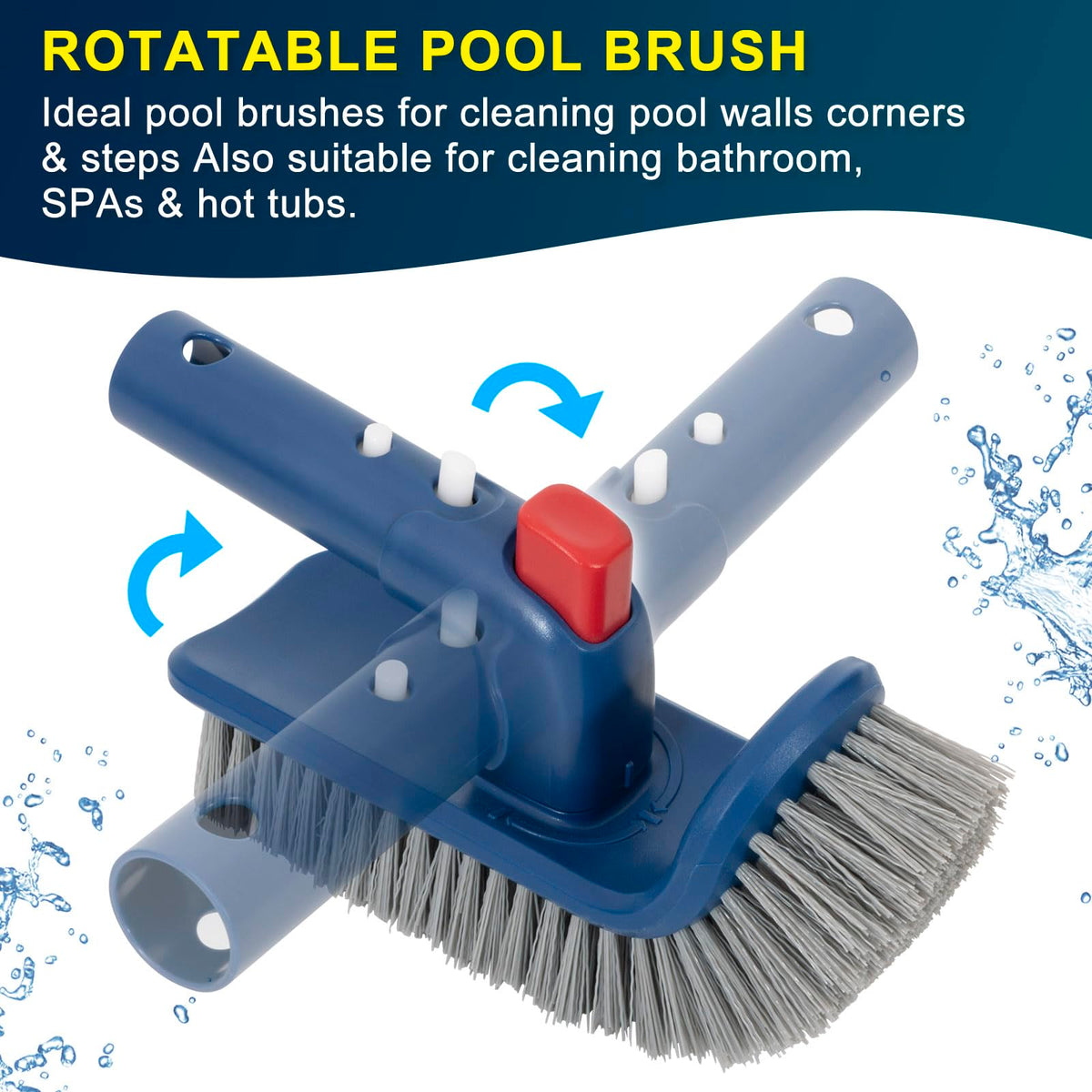 Poolaza Deluxe double-layer netting bag with large capacity.