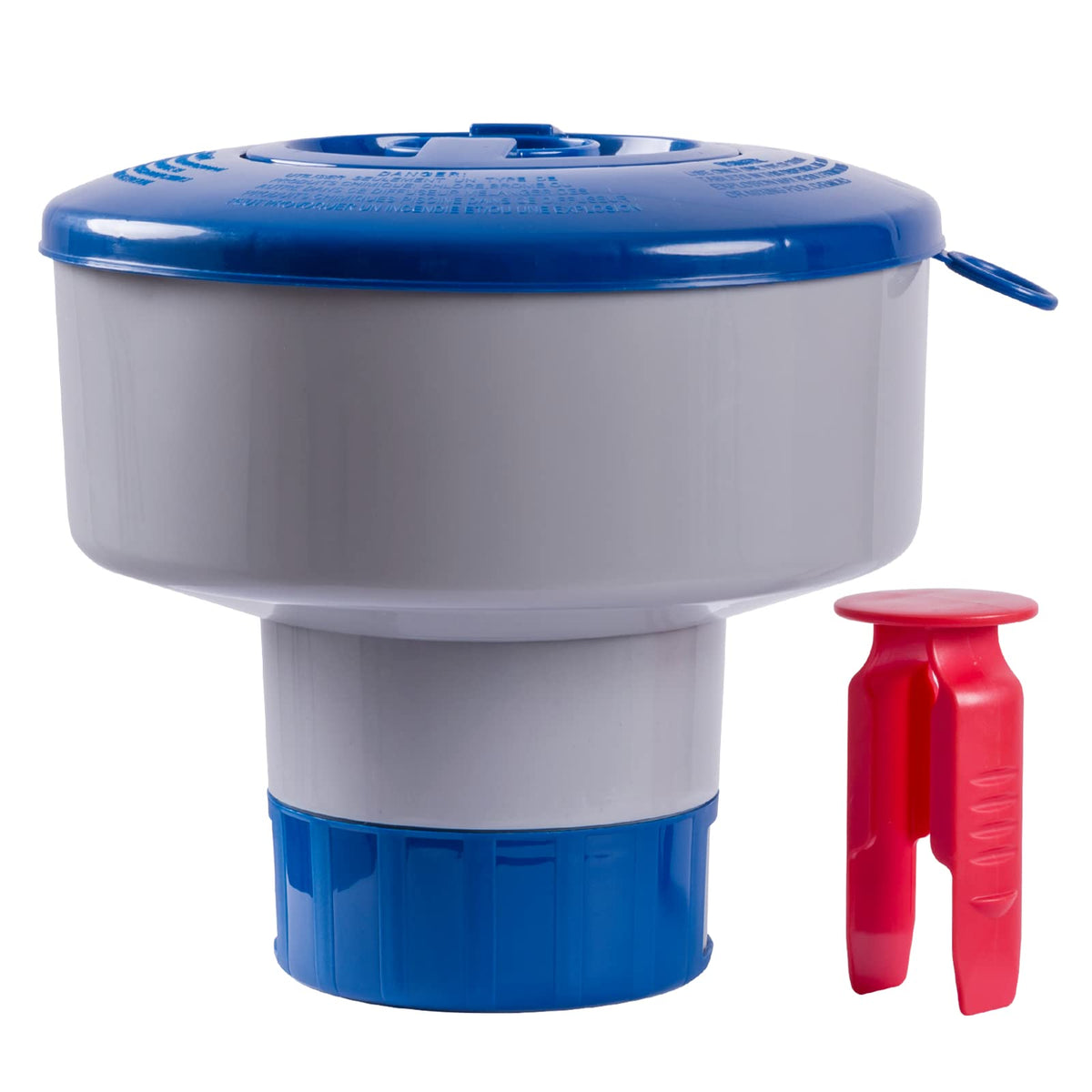 POOLAZA easy-refill system enables longer intervals between refills.
