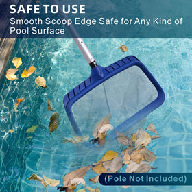 POOLAZA EZ Clip holds to standard pool poles securely