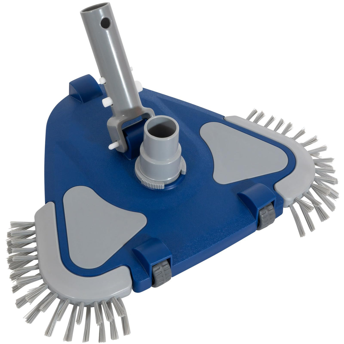 POOLAZA pool vacuum head with 360° hose adaptor for untangled cleaning