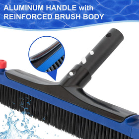POOLAZA reinforced brush body withstands regular use.