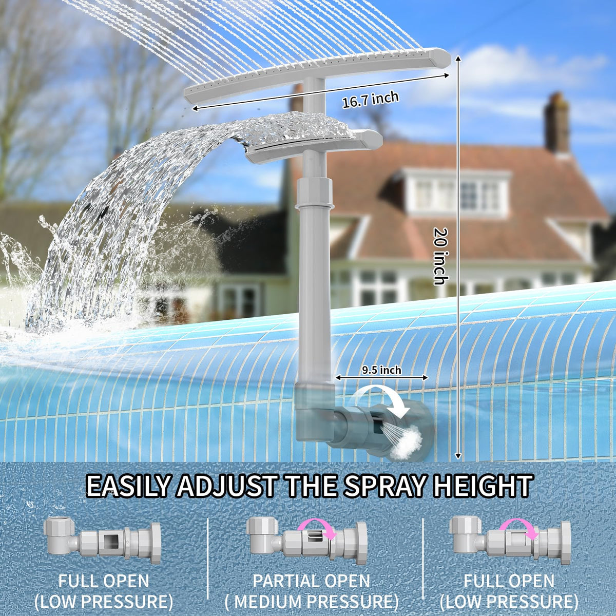 PoolCoolPro natural circulation helps keep water fresh