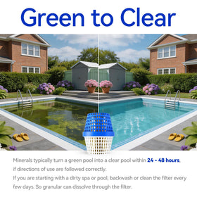 PoolFilter X mineral-technology-clarity demonstrates crystal-clear water for your pool.