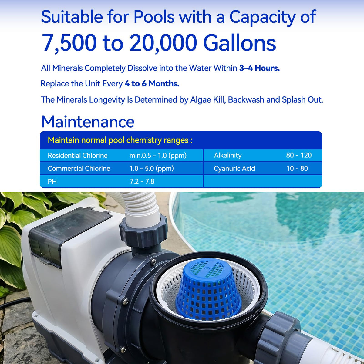 PoolFilter X seasonal-opening-solution helps you start the pool season smoothly.