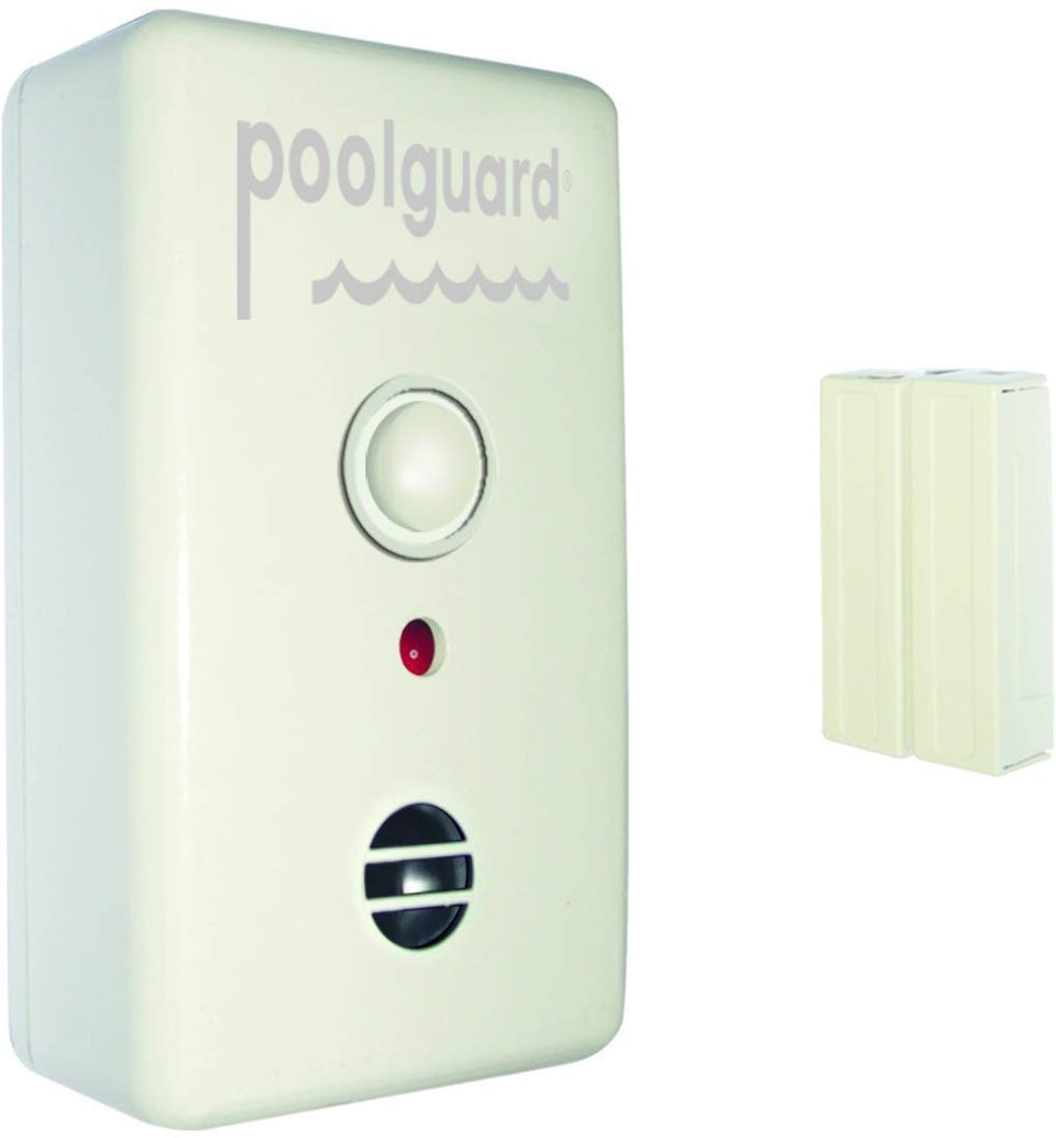 PoolGuard DAPT-2 water hazard door alarm provides immediate alerts when doors open for family safety.