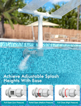 POOLHACKER compatibility with 1 1/2 inch fittings for easy installation.