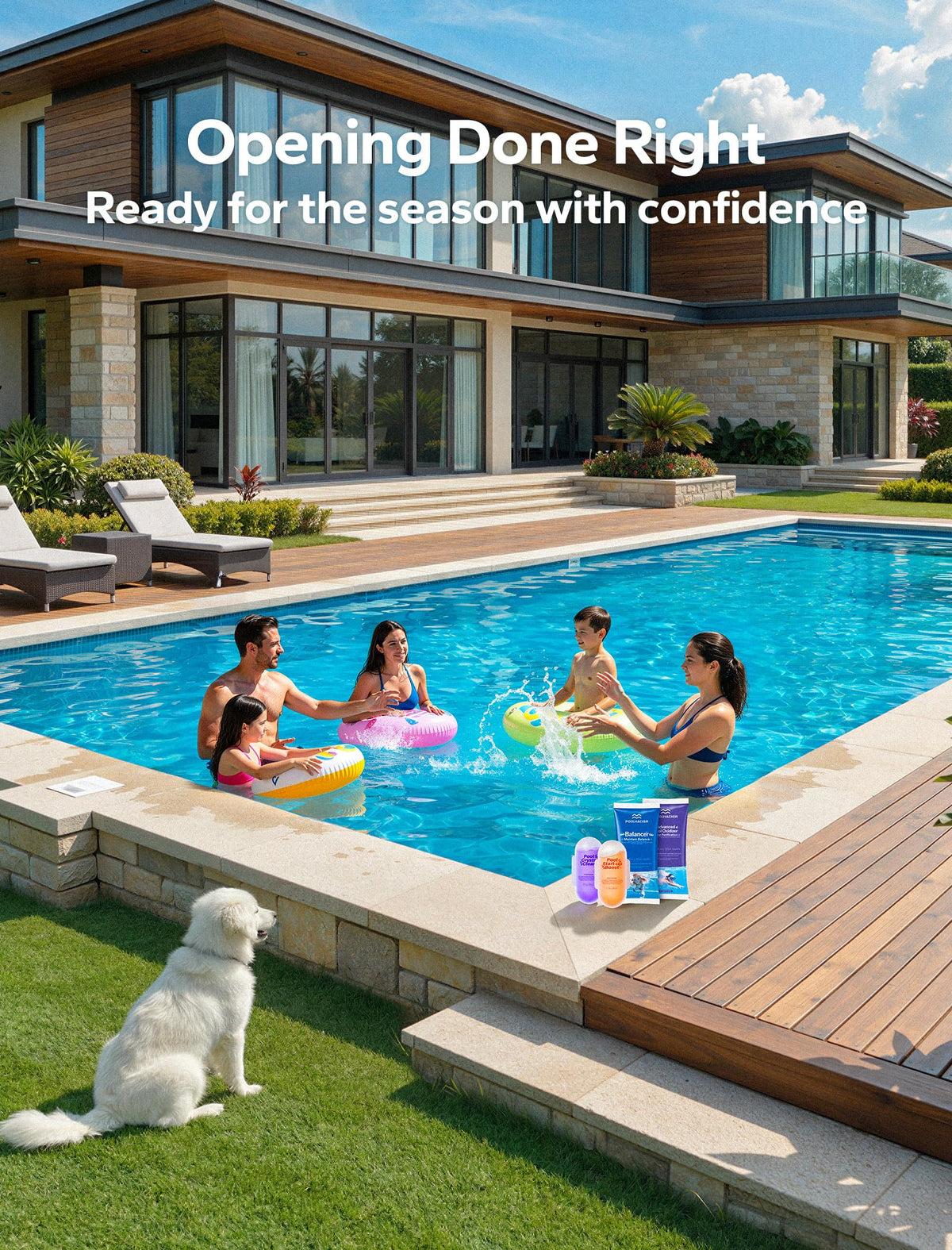 POOLHACKER durable packaging helps keep kit organized