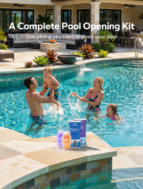POOLHACKER kit components laid out for simple setup