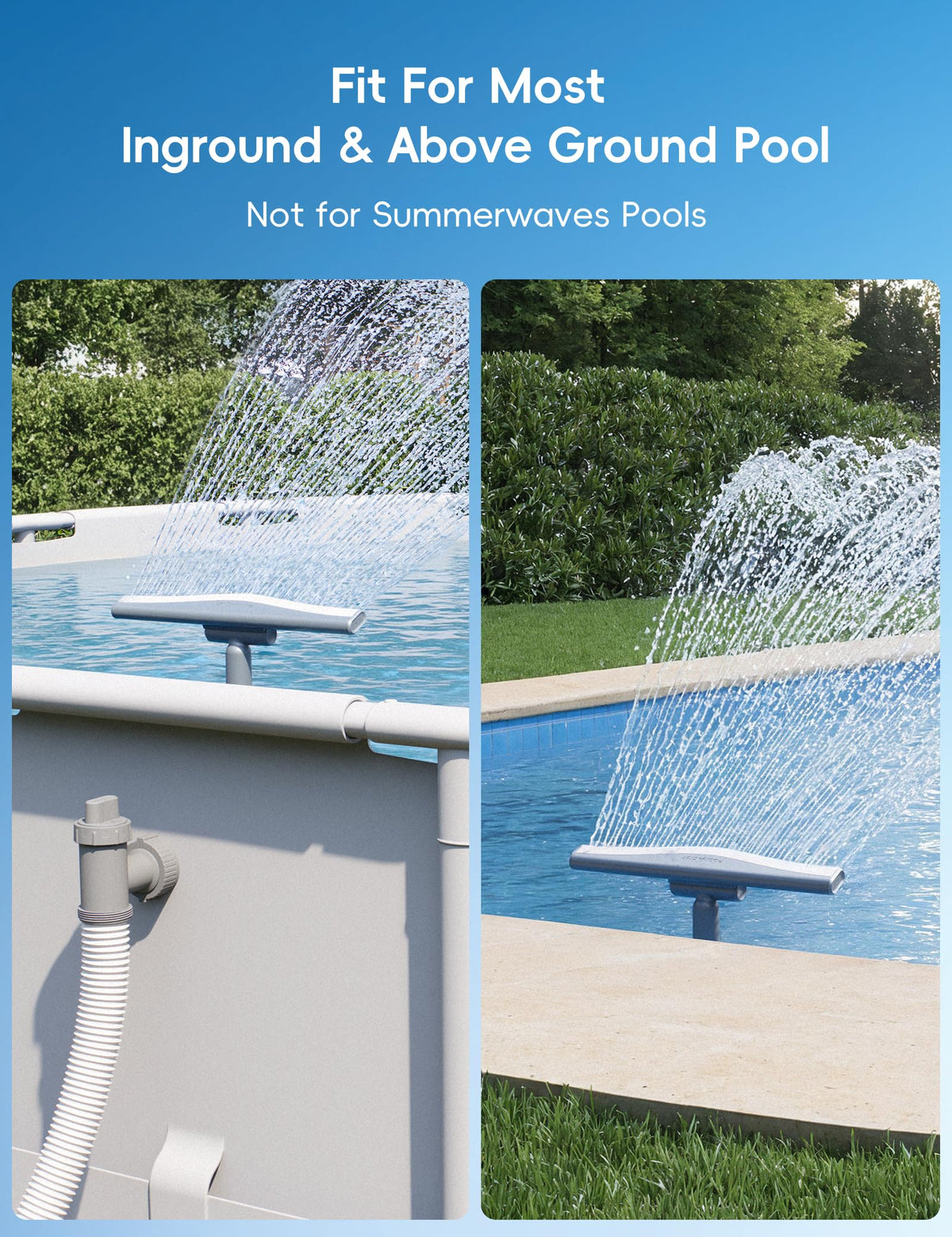 PoolHacker-pump-reach-ten-meters shows long-distance spray with suitable equipment.