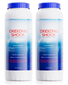 POOLHOUR 32oz non-chlorine shock bottle for spa promotes quick refreshing soak
