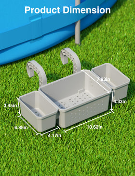 POOLHOUR easy-installation makes poolside setup quick