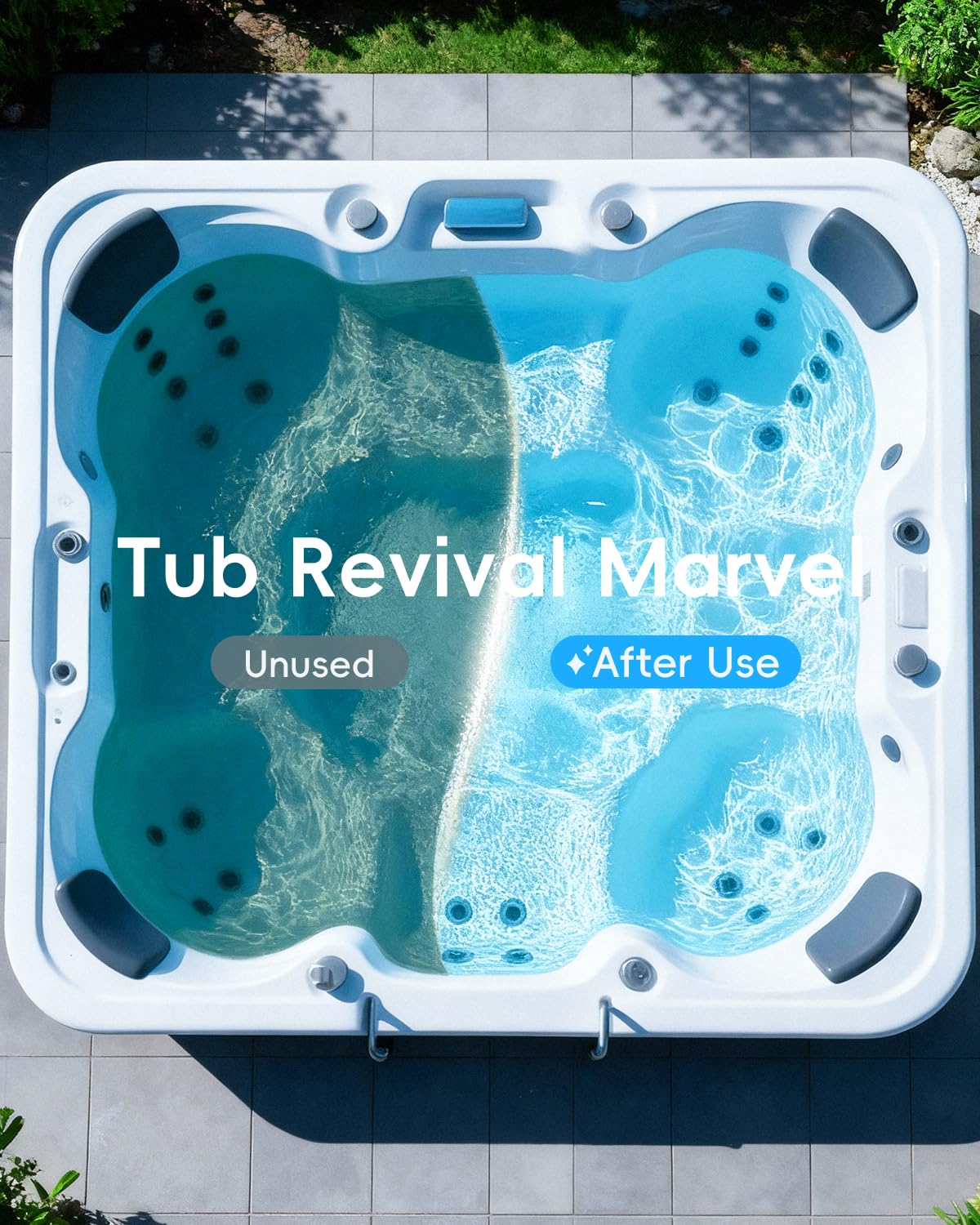 PoolHour keeps spa water smelling fresh and natural