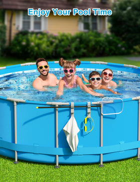 POOLHOUR easy-installation means quick setup without tools.